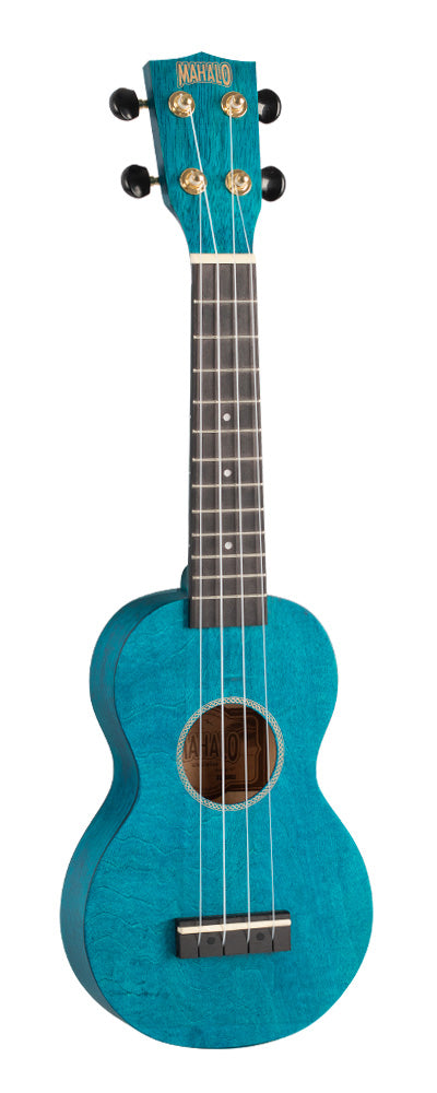 Mahalo Slimline Series Soprano Ukulele With Bag - MS1TBU