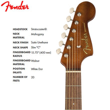 Load image into Gallery viewer, Fender Redondo Player Semi Acoustic Guitar
